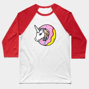 unicorn donnut Baseball T-Shirt